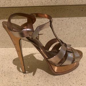 YSL Tribute Sandals Copper 39